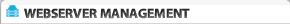 WebServer Management